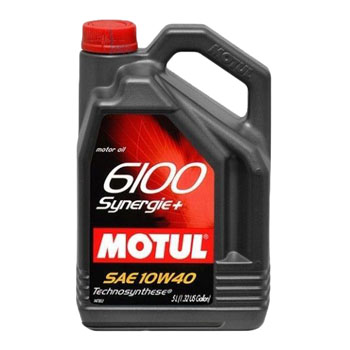 Моторное масло Motul 6100 Synergie+ 10W40 (5L)