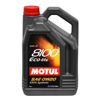 Моторное масло Motul 8100 Eco-lite 0W20 (5L)