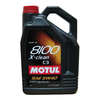 Моторное масло Motul 8100 X-CLEAN 5W-40 C3 (4L)