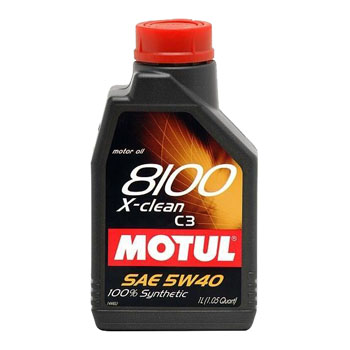 Моторное масло Motul 8100 X-clean 5W40 (1L)