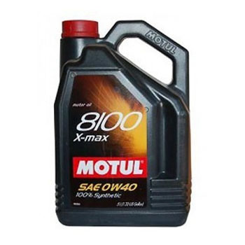 Моторное масло Motul 8100 X-MAX 0W-40 (5L)