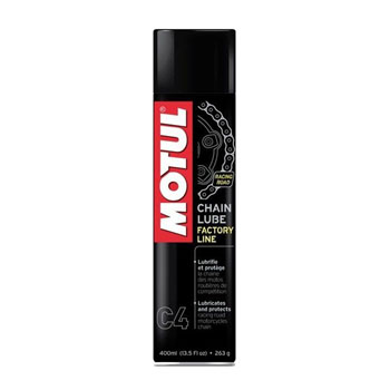 Смазка цепи MOTUL Chain Lube Factory Line C4 (400ml) белая