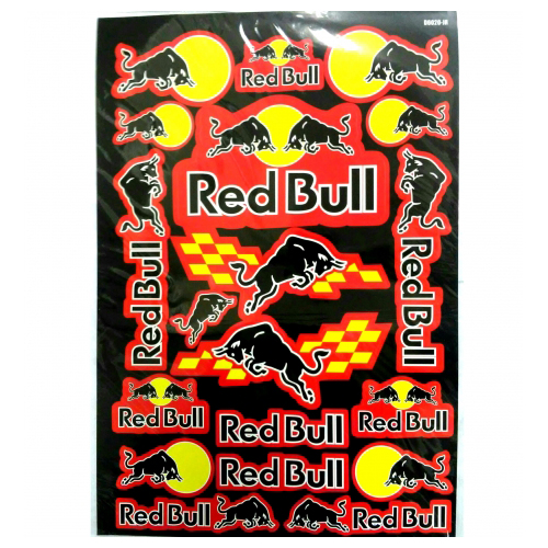 Наклейки для мототехники Red Bull